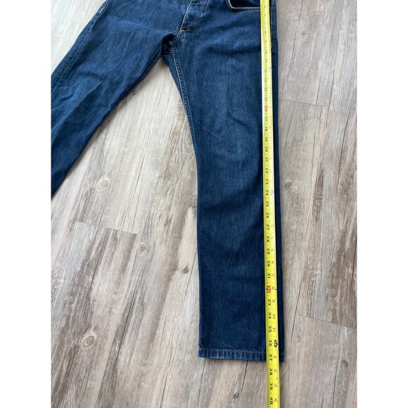 Rag & Bone women slim leg button fly jeans size 31W pre-loved - Picture 6 of 9